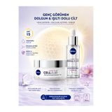 NIVEA Expert Filler Cellular Cilt Sıkılaştırıcı ve Nemlendirici Bakım Seti SPF15 Krem 50 ml + Serum 30 ml NVA54879743235