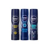 Nivea For Men Dry 150 ml Erkek Sprey Deodorant