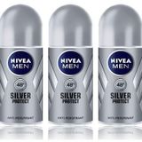 Nivea For Men Silver Protect 3x50 Ml Erkek Deodorant