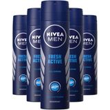 Nivea Fresh Active 5x150 ml Erkek Deodorant