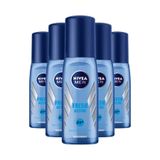 Nivea Fresh Active Pump Sprey 5x75 ml Erkek Deodorant