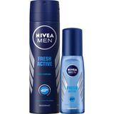 Nivea Fresh Erkek Deodorant 150 ml Pump Sprey ile 48 Saat Koruma ve Hızlı Kuruma