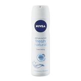 Nivea Fresh Natural 150 ml Antiperspirant Pudrasız Kadın Sprey Deodorant