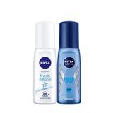 Nivea Fresh Natural Antiperspirant Ter Önleyici Leke Yapmayan Erkek Sprey Deodorant