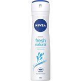 Nivea Fresh Naturals 6x150 ml Kadın Sprey Deodorant