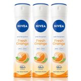 Nivea Fresh Orange 3x150 ml Kadın Deodorant