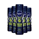 Nivea Fresh Power 5x150 ml Deodorant
