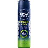 Nivea Fresh Power Sprey Deodorant 150 ml Erkekler İçin 48 Saat Koruma Sağlayan Ferahlatıcı Etki - standart