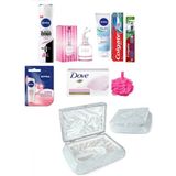Nivea Gelin Söz Nişan Çeyiz Bohca Seti - Sandıklı Bohca Seti+Cilt Bakım Seti