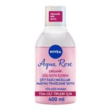 Nivea Gül Suyu Serum İçeren Çift Fazlı Micellar Makyaj Temizleme Suyu 400ml,Yüz Göz Dudak, SPF Filtrelerini Temizler