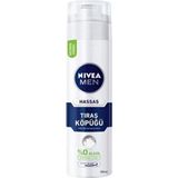 Nivea Hassas Tıraş Köpüğü 200 ml x 2 Alkol İçermeyen Yüzü Nemlendiren ve Kayganlaştıran Ürün