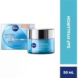 Nıvea Hydra Skin Effect Nemlendirici Jel Krem 50Ml, Saf Hyaluron, 72 Saat Yuz Nemlendirme