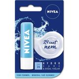 Nıvea Hydro Care Dudak Bakım Kremi, 24 Saat Nem, Aloe Vera, Saf Su ve Doğal Yağlar, Spf 15, Gün Boyu Dudak Bakımı (4,8g) - standart