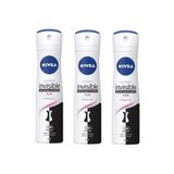 Nivea Invisible Black And White Clear Kadin Deodorant 150 Ml (3 Adet)