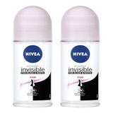 Nivea Invısıble Black Whıte Clear 2x50 ml Kadın Deodorant