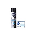 Nıvea Invisible Black & White Fresh Erkek Deodorant 150 Ml+ Creme Soft Sabun 100 Gr Set