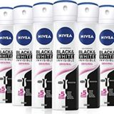 Nıvea Invisible For Black&White Clear Kadın Deodorant 150Ml X 6 Adet
