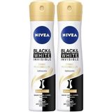 Nivea Invisible İpeksi Pürüzsüzlük 2x150 ml Sprey Deodorant