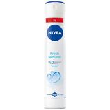 Nıvea Kadın Fresh Natural Sprey Deodorant 200 Ml (3'Li Paket)