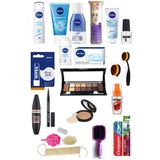 Nivea Kadın Kişisel Bakım Seti Sandıksız Çeyiz Bohça Seti 23 Parca
