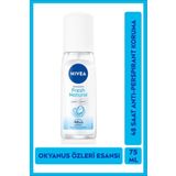 Nıvea Kadın Pump Sprey Deodorant 75Ml, 48 Saat Anti-Perspirant Koruma, Okyanus Özleri Kokusu
