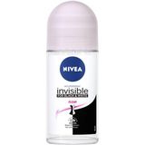 NIVEA Kadın Roll-on Deodorant Black&white Invisible Clear 50ml, 72 Saat Anti-perspirant Ter Koruması 156433