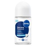 NIVEA Kadın Roll on Deodorant Derma Control Defend 50 ml,Tahrişe Karşı Koruma, 72 Saat Anti Perspirant Koruma,Alkolsüz Formül,Hyaluronik Asit, Provitamin B5