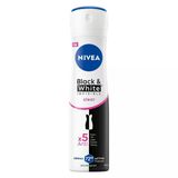 Nıvea Kadın Sprey Deodorant Black&White Clear 72 Saat Anti-Perspirant 150Ml (3'Li Paket)