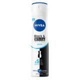 Nıvea Kadın Sprey Deodorant Black&White Invisible Pure 150 Ml (4'Li Paket)
