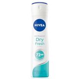 NIVEA Kadın Sprey Deodorant Dry Fresh 150 ml, 72 Saat Anti-Perspirant Koruma, Alkolsüz