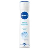 NIVEA Kadın Sprey Deodorant Fresh Natural 150 ml + NIVEA MEN Erkek Sprey Deodorant Deep Dimension Darkwood 150ml