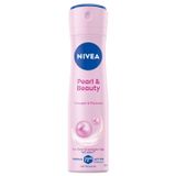 NIVEA Kadın Sprey Deodorant Pearl&Beauty 150 ml + NIVEA El Kremi Koruyucu Bakım, 75 ml