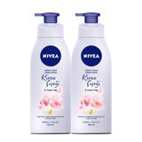 Nivea Kiraz Çiçeği Jojoba Yağı 2x400 ml Vücut Losyonu