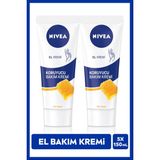 NIVEA Koruyucu El Bakım Kremi Balmumu75mlx2Adet