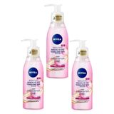 Nivea Kuru Ciltler Besleyici Makyaj ve Yüz Temizleme 3x150 ml Yağı