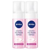 Nivea Kuru Hassas Cilt 2x150 ml Yatıştırıcı Yüz Yıkama Köpüğü