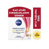 NIVEA Larin Kırışıklık Karşıtı + Sıkılaştırıcı 45+ Yaşa Özel Yüz Bakım Kremi 50 Ml
