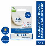 Nivea lip med repair spf 15 dudak bakım kremi 4,8gr