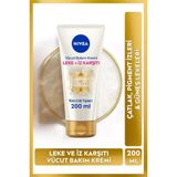 Nivea Luminous 630 Leke Ve Iz Karsiti Vucut Bakim Kremi 200Ml, Catlak Ve Gunes Lekesi, 48 Saat Nem