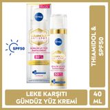 Nivea Luminous 630 Thiamidol Etkili SPF 50 40 ml Leke Karşıtı Gündüz Yüz Kremi