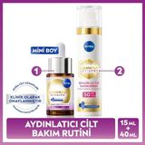 Nivea LUMINOUS630 Aydınlatıcı ve Leke Karşıtı Cilt Bakım Seti, SPF50 Yüz Güneş Kremi 40ML, Serum 15ML
