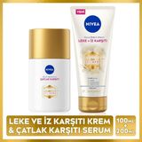 Nivea LUMINOUS630 Çatlak ve Leke Karşıtı Vücut Bakım Seti, Yağ Serumu 100ML ve Vücut Kremi 200ML