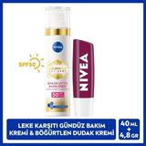 Nivea LUMINOUS630 Güneş Korumalı Leke Karşıtı Gündüz Kremi 40 ml Tüm Cilt Tipleri İçin Etkili Bakım