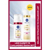 NIVEA Luminous630 Kolajen Tetikleyici Leke & Yaşlanma Karşıtı Serum 30ml ve SPF50 Gündüz Kremi 50ml