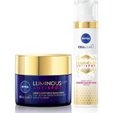 NIVEA Luminous630 Leke Karşıtı Gündüz Yüz Kremi 40ml ve Luminous630 Cilt Tonu Eşitleyici Gece Kremi 50ml