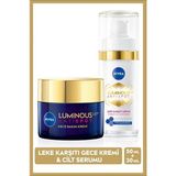 Nivea Luminous630 Leke Karşıtı Serum 30 ml Ve Luminous630 Leke Karşıtı Gece Yüz Kremi 50 ml