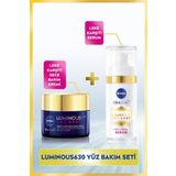 NIVEA Luminous630 Leke Karşıtı Serum 30ml ve Luminous630 Leke Karşıtı Gece Yüz Kremi 50ml
