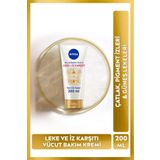 Nivea Luminous630 Leke Ve İz Karşıtı Vücut Bakım Kremi 200Ml, Çatlak Ve Güneş Lekesi, 48 Saat Nemlendirici