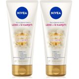 NIVEA Luminous630 Leke ve İz Karşıtı Vücut Bakım Kremi 200ml, Çatlak ve Güneş Lekesi İyileştirici, 48 Saat Nemlendirici (2 paketi)