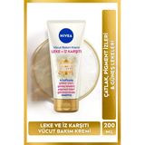 Nivea Luminous630 Leke Ve İz Karşıtı Vücut Bakım Kremi 200ml, Güneş Lekesi ve Çatlak Karşıtı, Nemlendirici